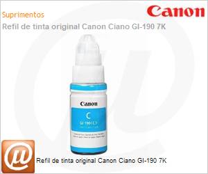 0668C001AC - Refil de tinta original Canon Ciano GI-190 7K
